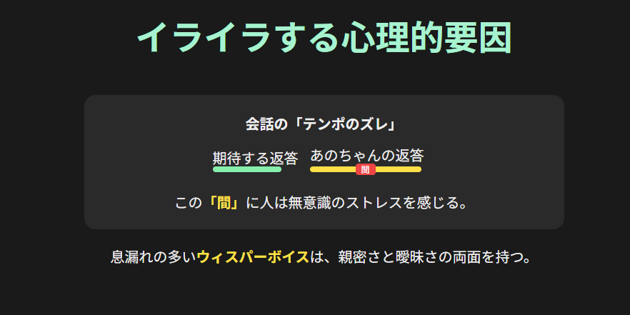 あのちゃん　イライラする話し方に見える心理的な要因とは