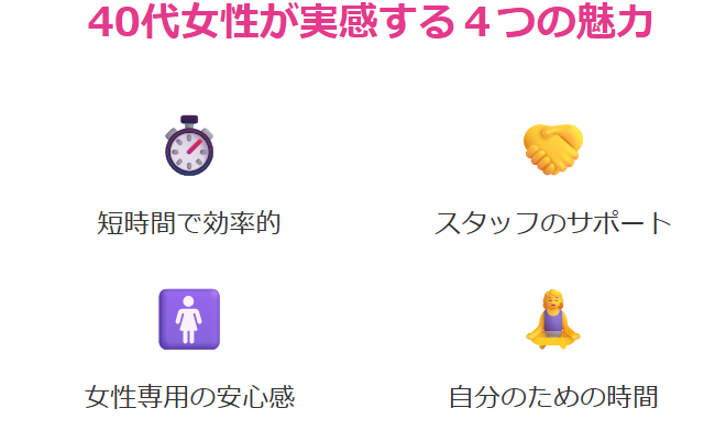 カーブスの口コミまとめ: 40代女性のリアルな評価
