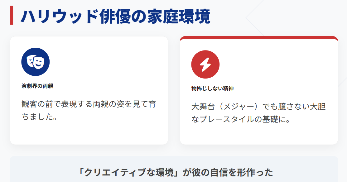ピートクロウアームストロング　ハリウッド俳優の家庭環境と家族