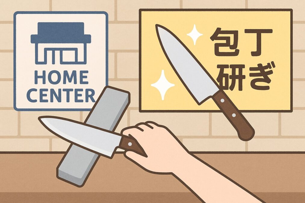 包丁を研いだら切れなくなった?失敗例と改善ポイント