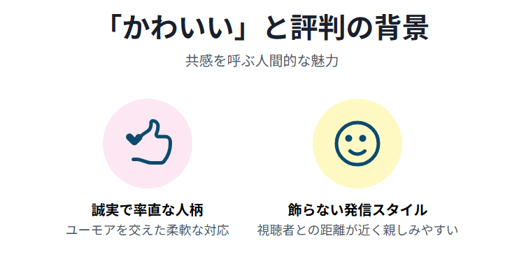 さとうしおり　「かわいい」と評判の背景にある要素とは？