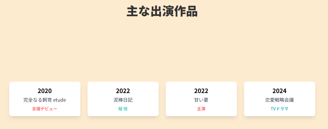 倉中るなwikiプロフ｜経歴と人物像　出演してきたドラマの一覧