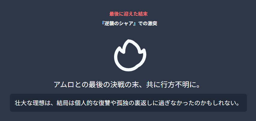シャアアズナブル 最後に迎えた結末とメッセージ