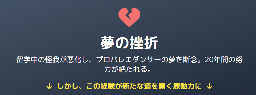 下村彩里 バレエ学校への留学と夢の挫折