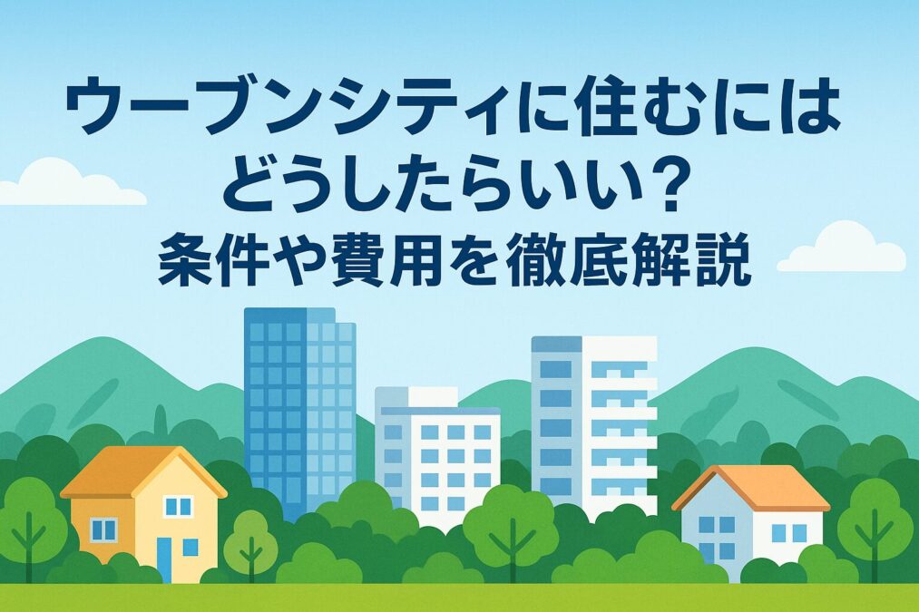 ウーブンシティに住むにはどうしたらいい？条件や費用を徹底解説