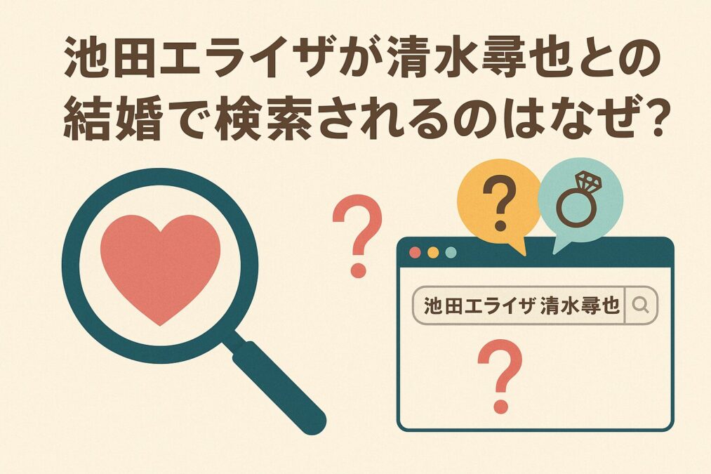 池田エライザが清水尋也との結婚で検索されるのはなぜ?