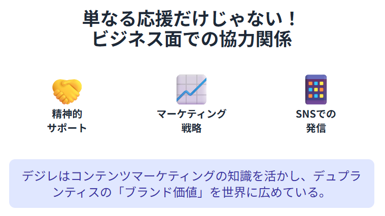 デュプランティス　彼女デジレとの関係と支え合いの姿