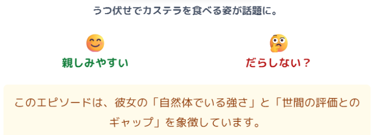北口榛花　寝ながら食べる姿が話題になった「もぐもぐタイム」