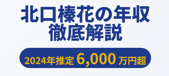 北口榛花の年収とその内訳を徹底解説
