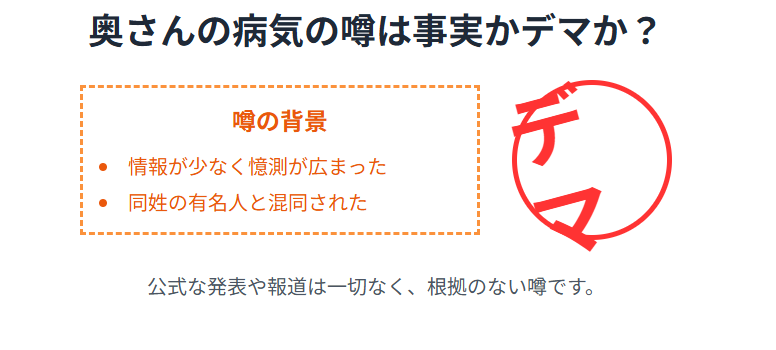斎藤佑樹　奥さんの病気の噂は事実かデマかを検証