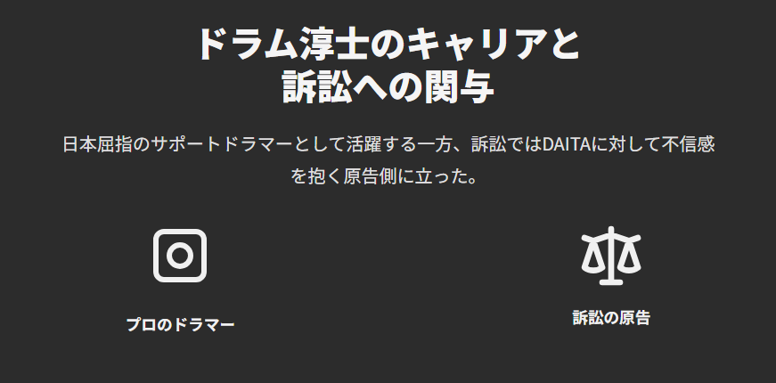 シャムシェイド　ドラム担当じゅんじのキャリアと訴訟への関与