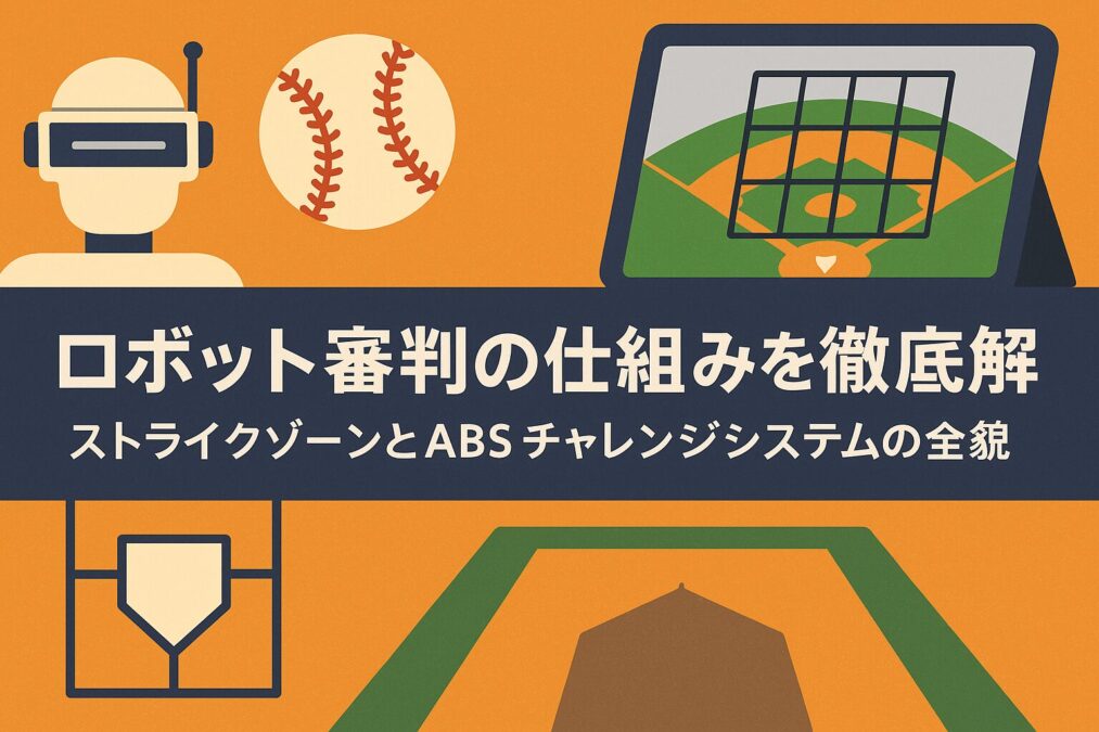 ロボット審判の仕組みを徹底解説｜ストライクゾーンとABSチャレンジシステムの全貌