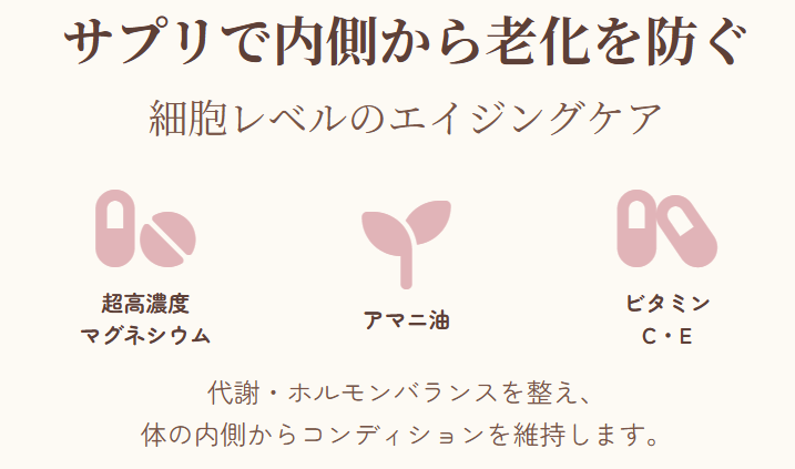 サプリメントで内側から老化を防ぐ大地真央の習慣