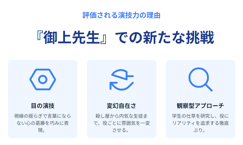 高石あかり 評価される演技力の理由とは?御上先生での新たな挑戦を分析