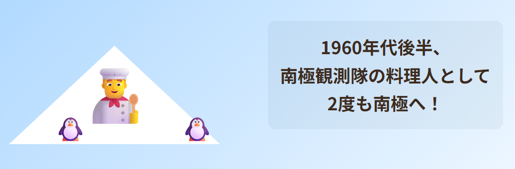 小堺一機 父が南極へ渡った!元祖「南極料理人」としての驚きの経歴