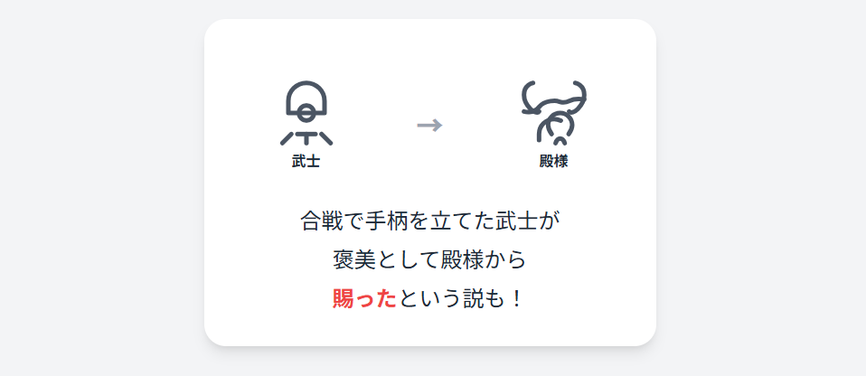 壮大な一番合戦の苗字の由来