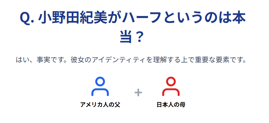 小野田紀美がハーフというのは本当?経歴を解説