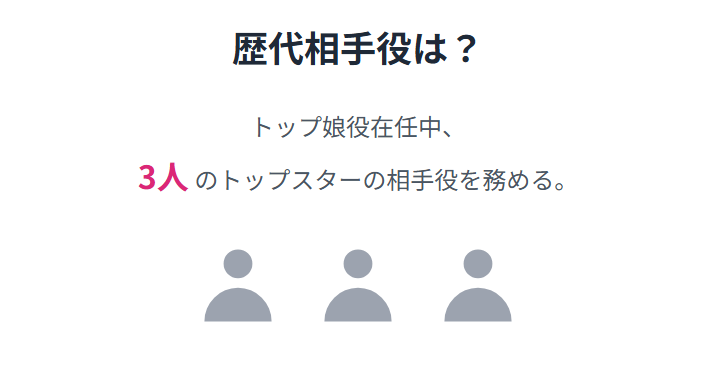 蘭乃はなの歴代相手役は?
