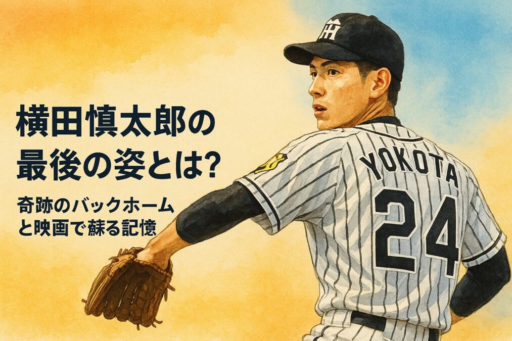 横田慎太郎の最後の姿とは?奇跡のバックホームと映画で蘇る記憶