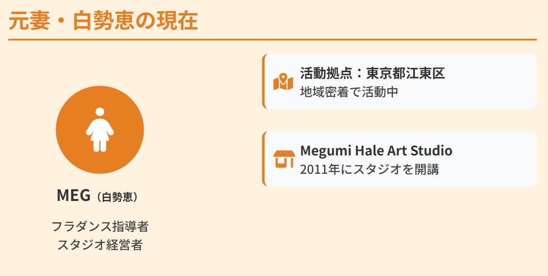 白勢恵は江東区でフラダンス指導