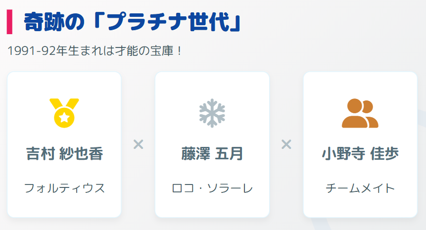 吉村紗也香 カーリング界の「プラチナ世代」