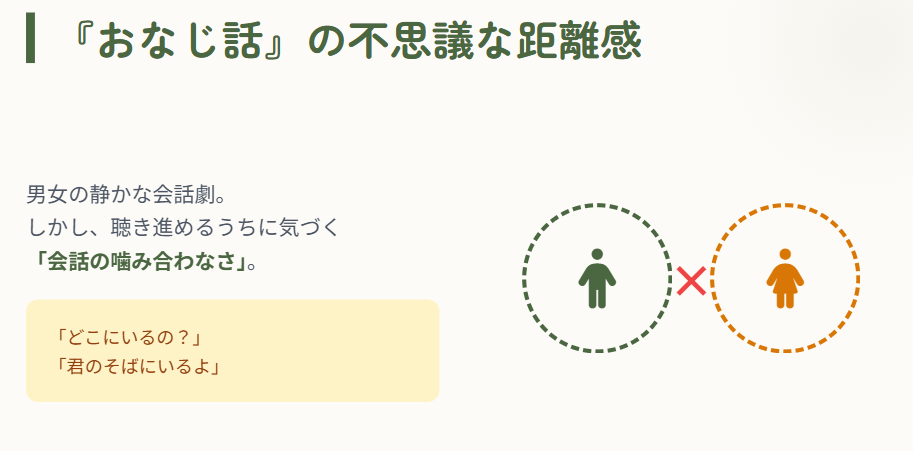 ハンバートハンバート　おなじ話の考察と深読み