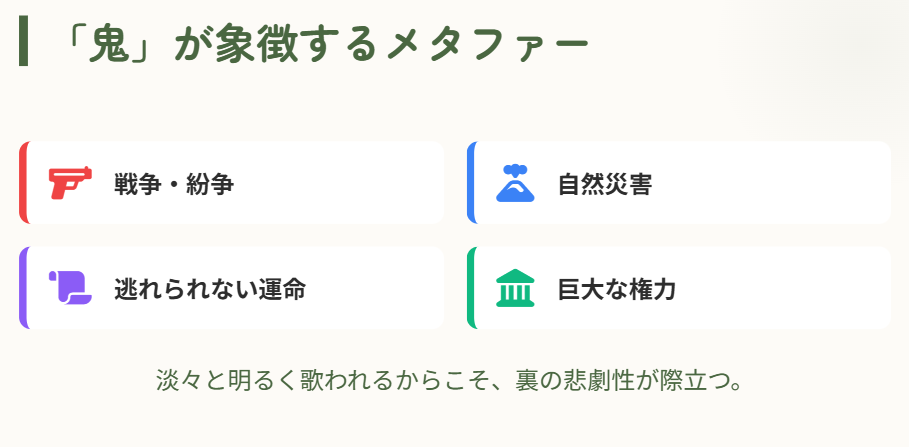 ハンバートハンバート　鬼が来たの歌詞が怖い理由２