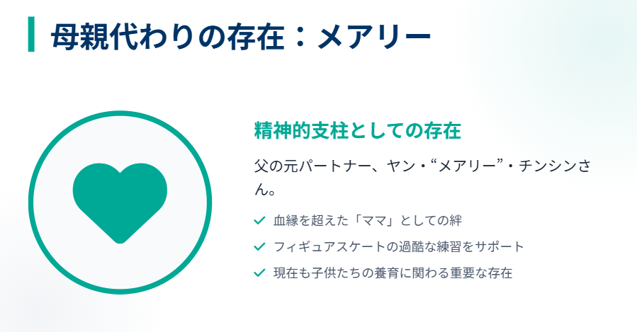 アリサリウの母親代わりであるメアリー