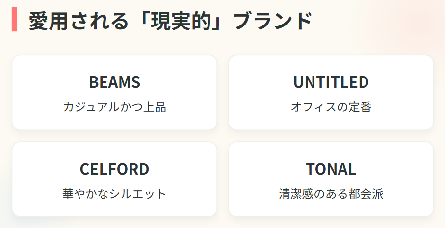 鈴木奈穂子のブランド選びとファッション