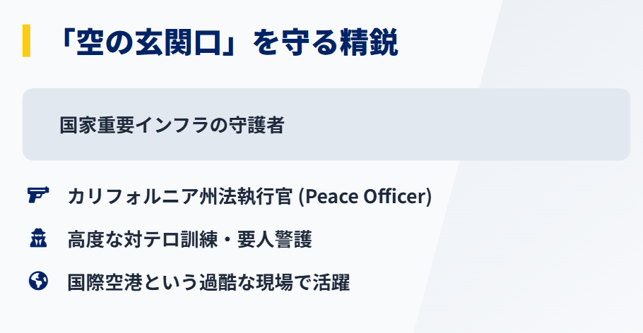 永田有理 LAXPDは「空の玄関口」を守る精鋭