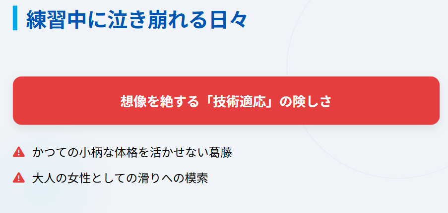 アリサリウ 成長期の急激な身長変化と苦悩