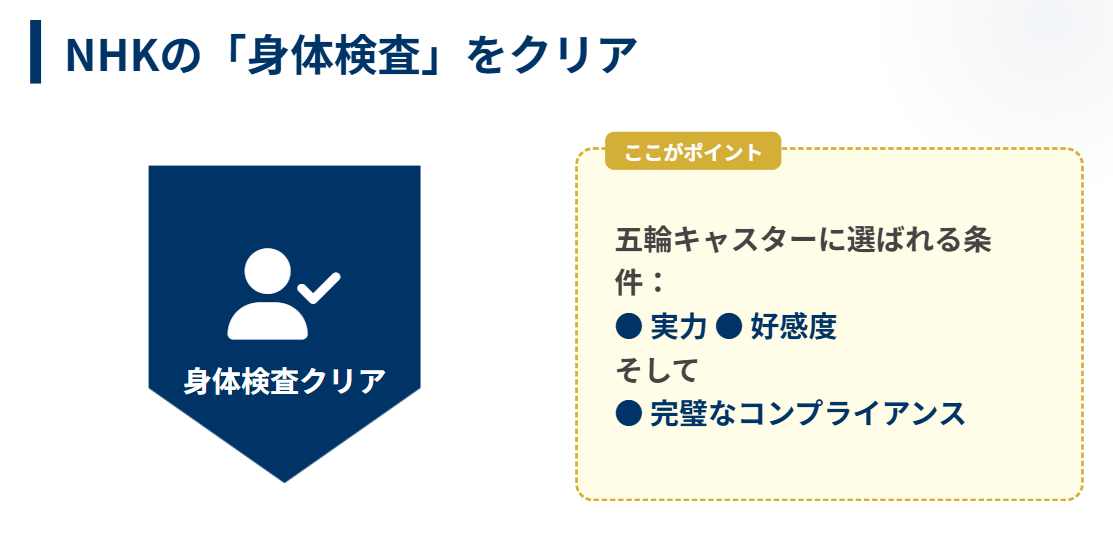 吉岡真央　オリンピックでのキャスター実績に注目２