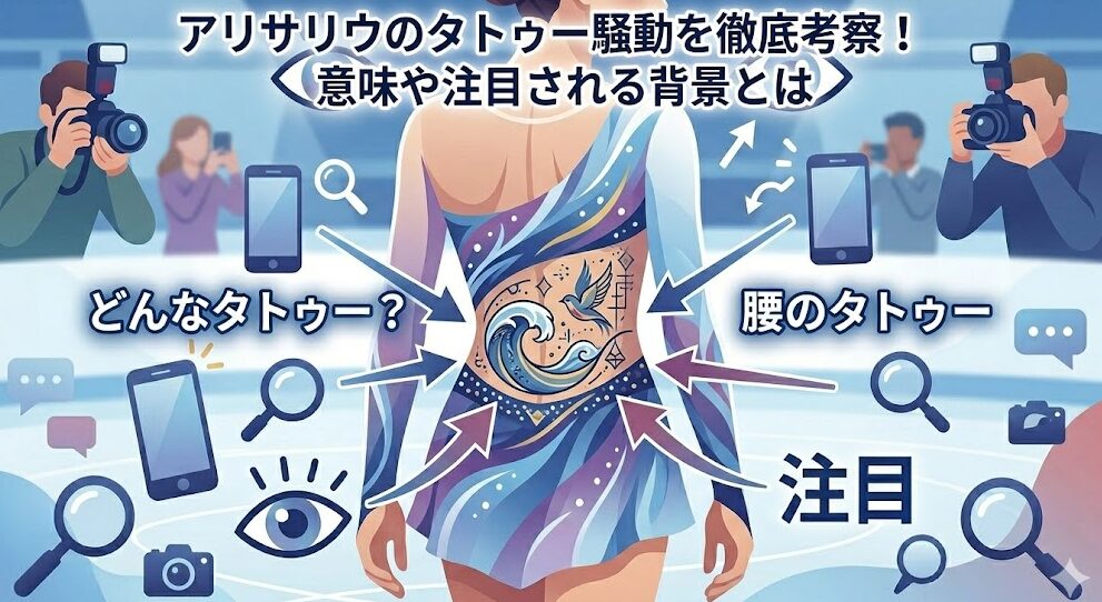 アリサリウのタトゥー騒動を徹底考察!意味や注目される背景とは