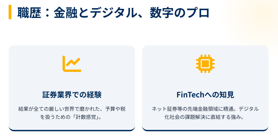 片山智絵 金融業界出身の職歴とキャリア