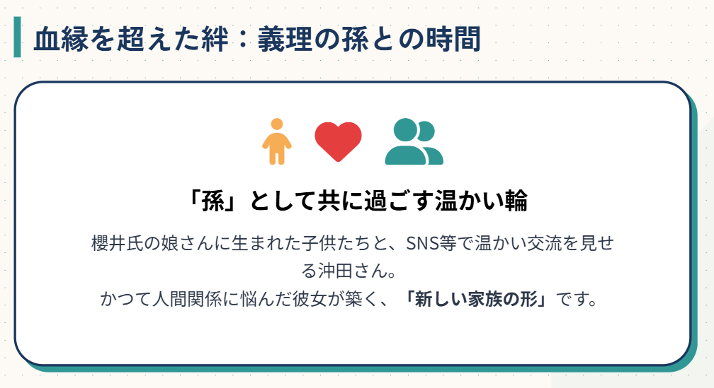 沖田×華　血の繋がらない孫と築く新しい家族の形