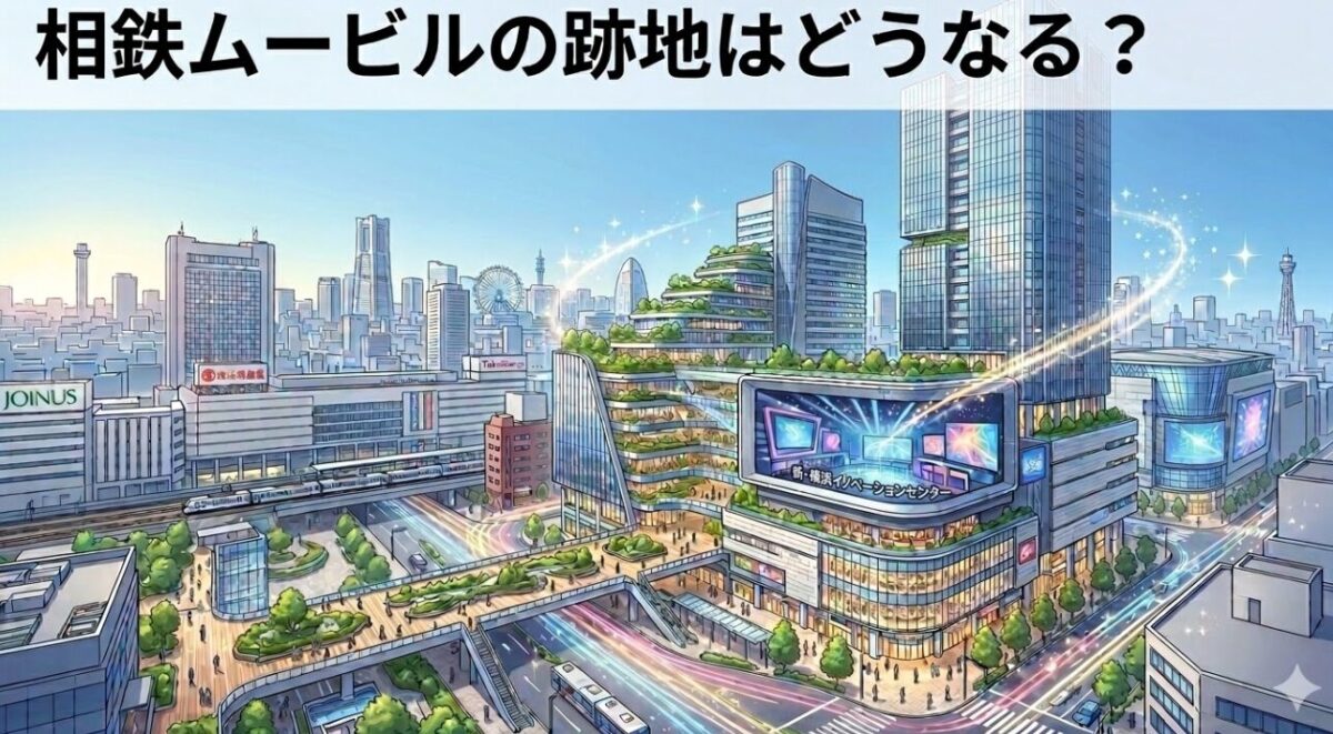 相鉄ムービルの跡地はどうなる？何ができるのか横浜西口再開発を予想