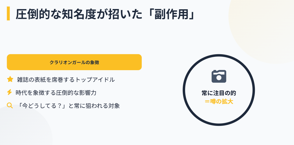 かとうれいこ クラリオンガール時代の人気と憶測