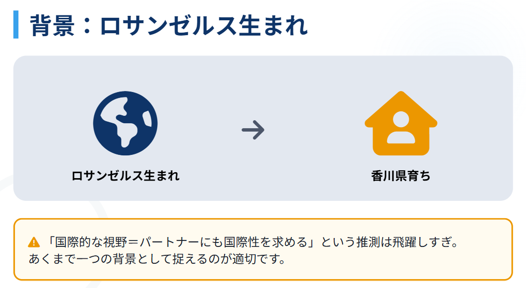 是永千恵 ロサンゼルス生まれという背景