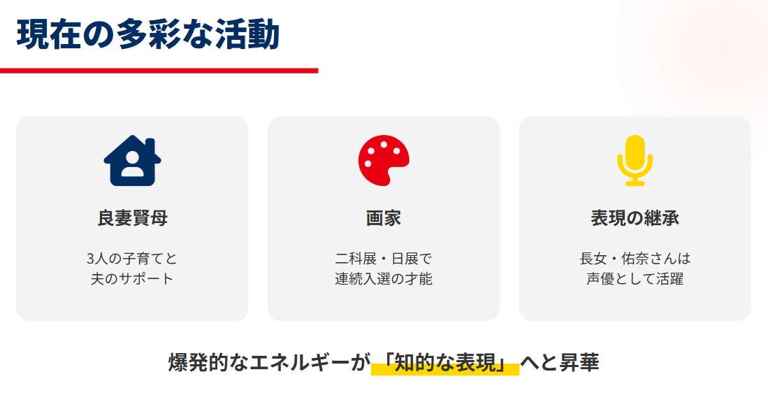 まとめ:現在の活動と緒方かな子の若い頃
