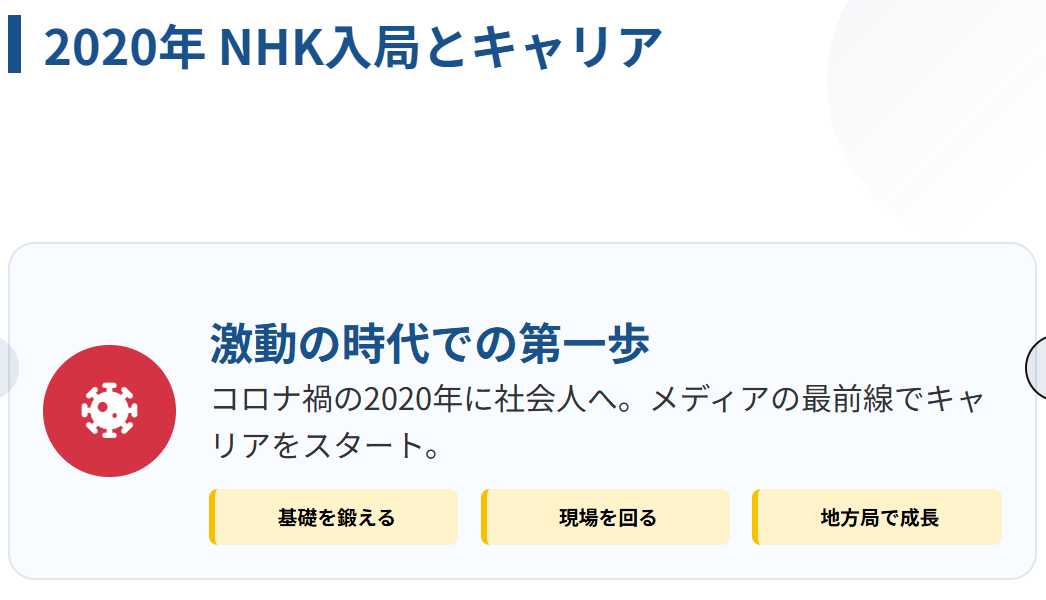 佐藤茉那 新卒でのNHK入局とキャリアの歩み
