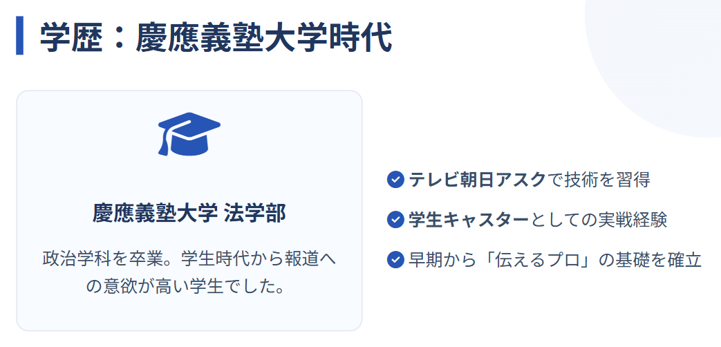 野口葵衣 学歴と慶應義塾大学時代