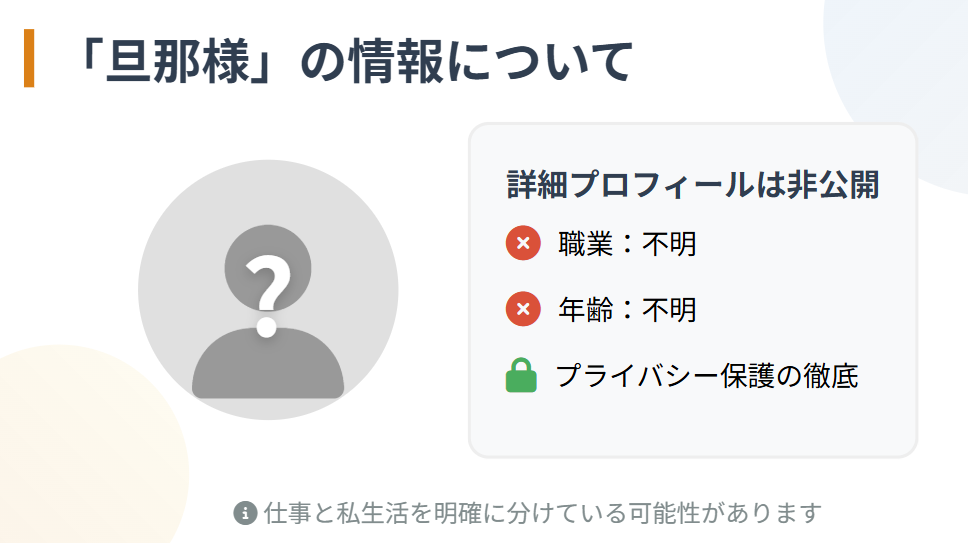 佐田志歩　旦那とされる人物の詳細について