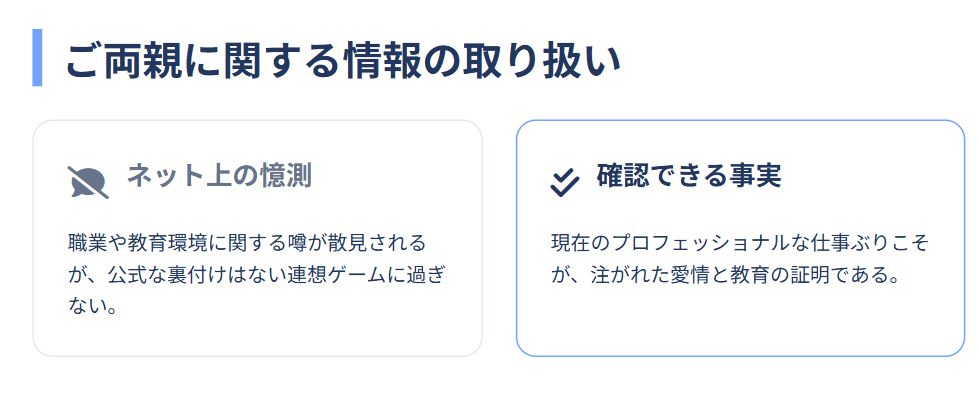 佐藤茉那の父親や母親に関する詳細情報