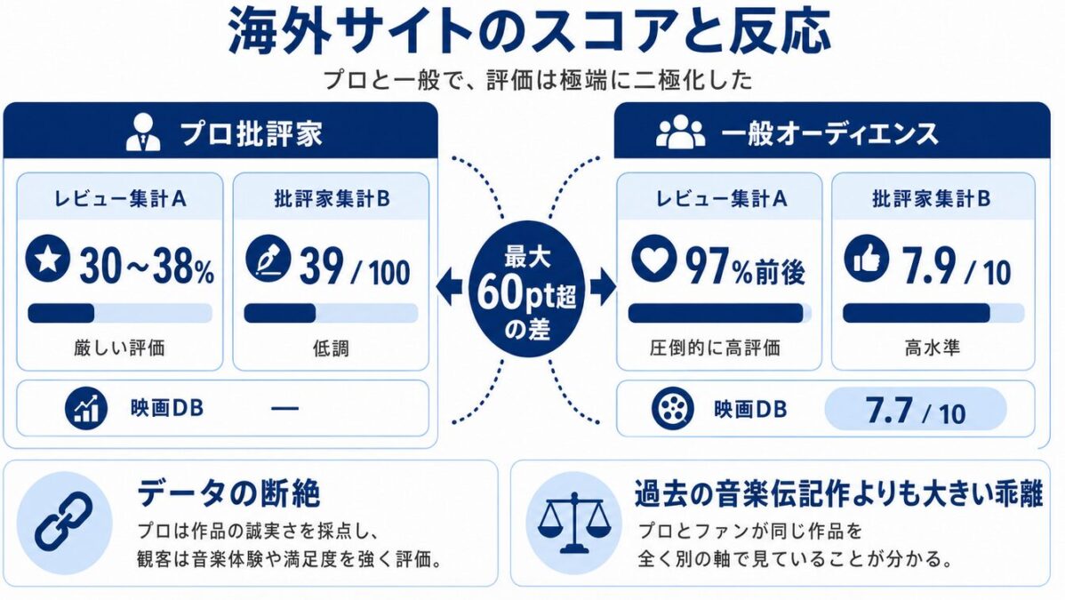マイケルジャクソンの映画の評価はなぜ低い　海外サイトのスコアと反応