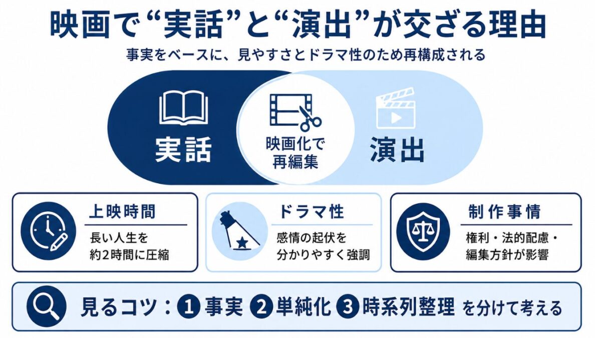 マイケルジャクソン映画で実話と嘘が交ざる訳