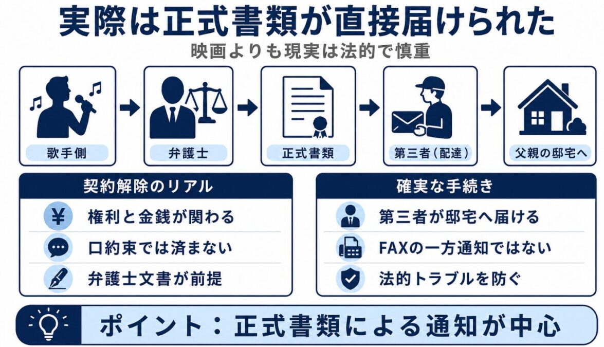 マイケルジャクソンは父親を解雇 実際は正式書類が直接届けられた