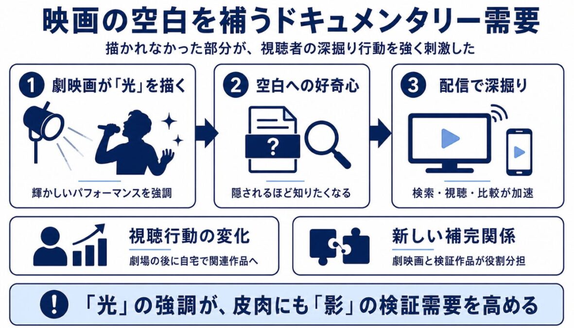 マイケルジャクソン 裁判 映画の空白を補うドキュメンタリー需要