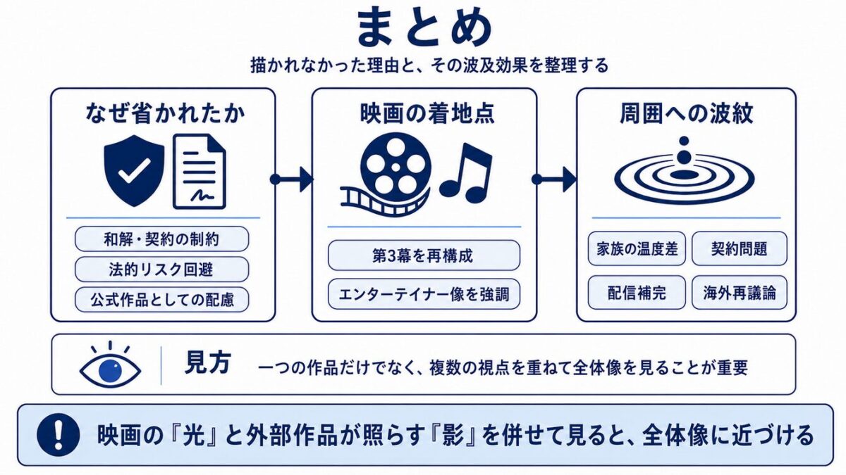 マイケルジャクソンの映画と裁判のまとめ