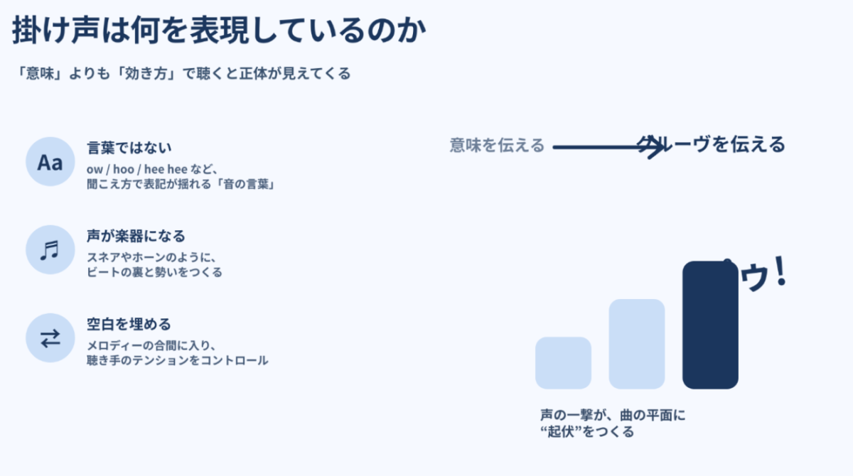 マイケル・ジャクソン　掛け声は何を表現しているのか考察