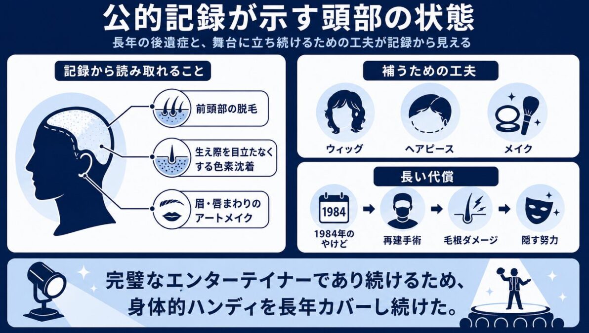 マイケルジャクソン 公的記録が示す生前の頭部の状態